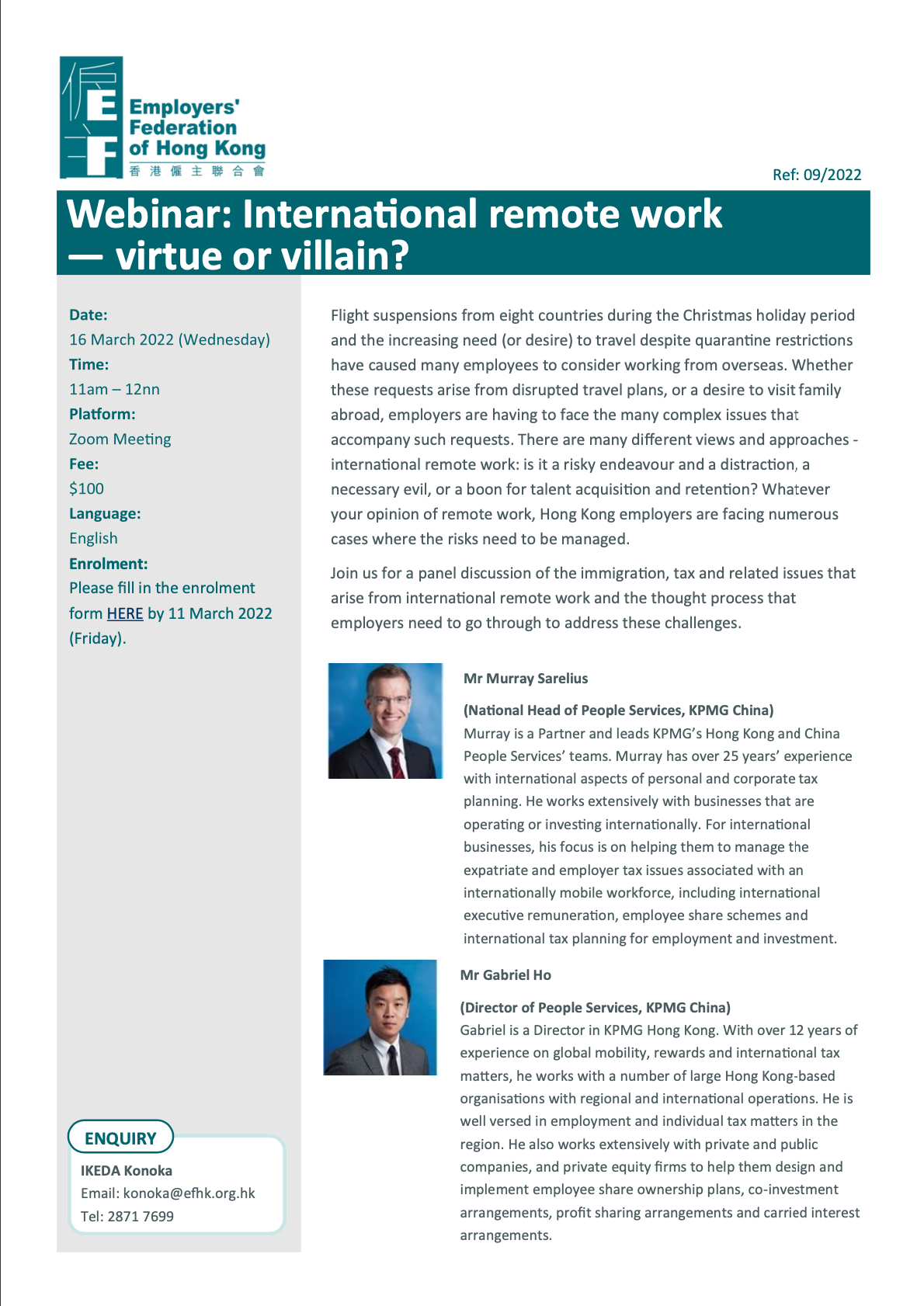 Webinar: International remote work — virtue or villain?